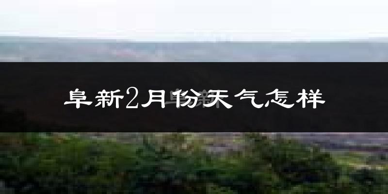 阜新市2月份天气如何?很冷吗?