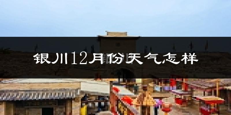 银川12月份天气怎样?银川十二月冷吗?