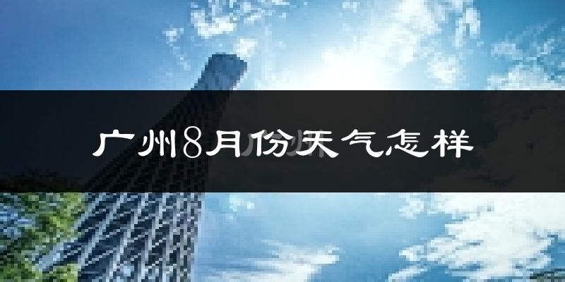 广州8月份天气如何?很热吗?